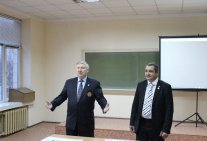 The management and students presented Certificates of the National Committee for Polio Plus in Ukraine